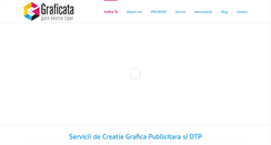 Desktop Screenshot of graficata.ro